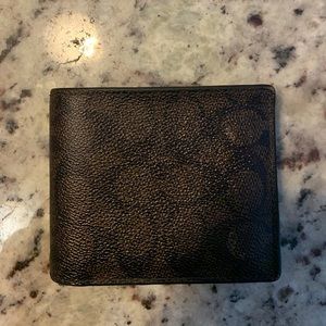 Black Coach Wallet